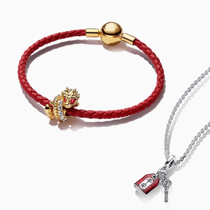 New Golden Hand Rope Chain for the Year of the Snake Women Charms Beads  Jewelry Making Dragon Phoenix cat