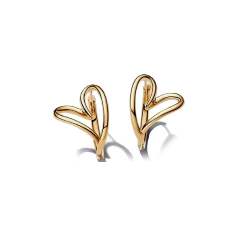 New In Rose Gold Starfish Leopard Sparkling Infinity Sparkle Hearts Stud Hoop Earrings For Women Piercing Free Shipping Jewelry