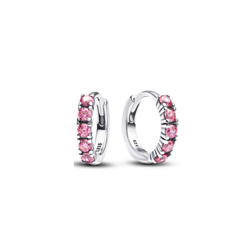 2026 New Zircon Bow Beautiful Butterfly Moon High Quality 925 Silver Earrings New Earring Accessories Gift Valentine's Day Gift