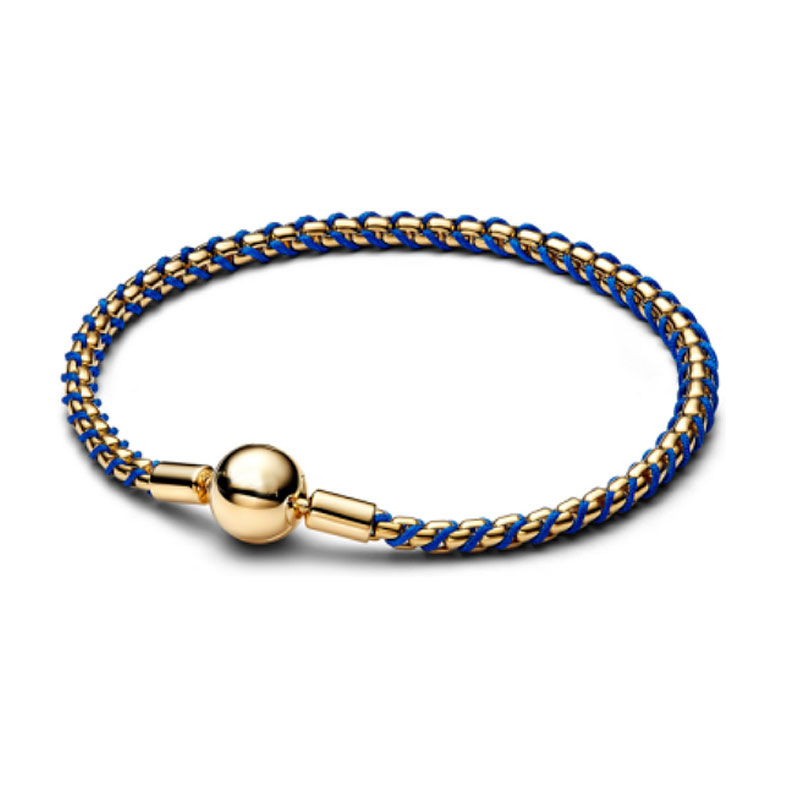 White Copper Alloy Silver Plated Snake Bracelet Chain Supports Customized Engraving Women Charms Beads  Jewelry Making
