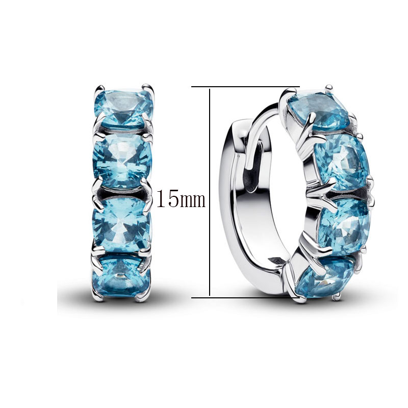 High Quality 925 Silver Earrings New Earring Accessories Gift Valentine's Day Gift