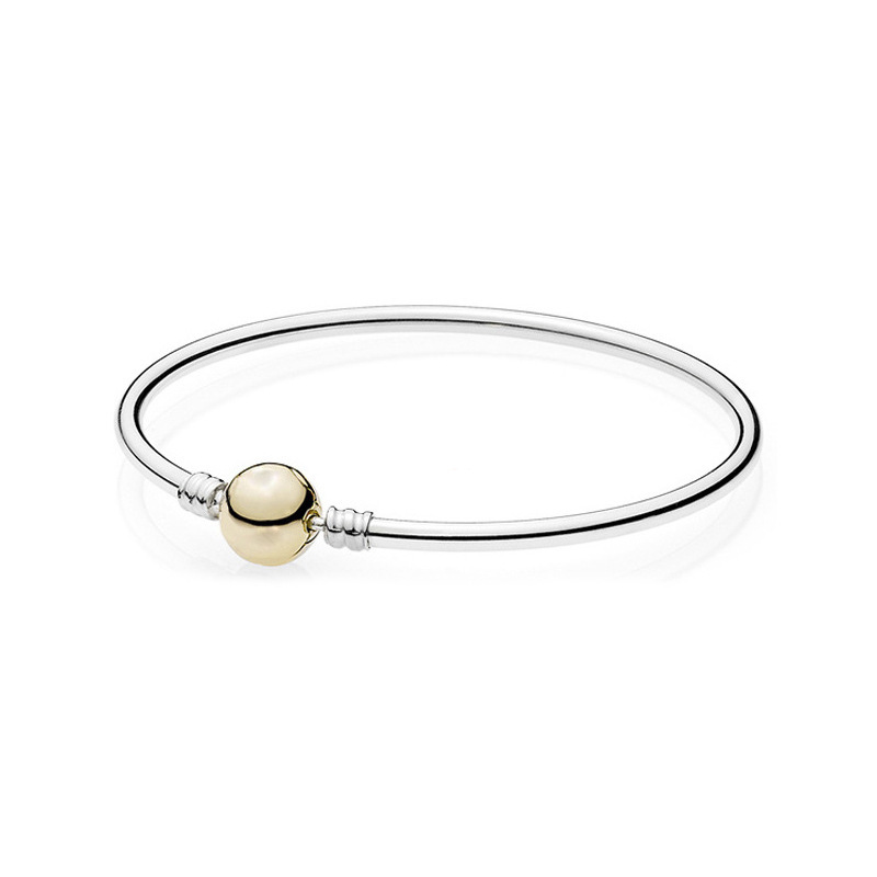 New 100% 925 Sterling Silver Wholesale Gift Women's Charm Bracelet Bangle Jewelry Making Constellation Beauty   Female Personal