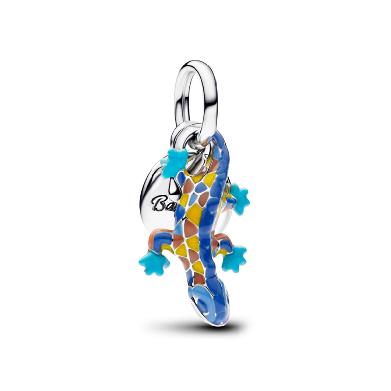 White Copper Alloy Silver Plated Bead Gecko Soccer Bird Jewelry Making Charm Free ShippingGraduation Gifts Friends Family and Classmates