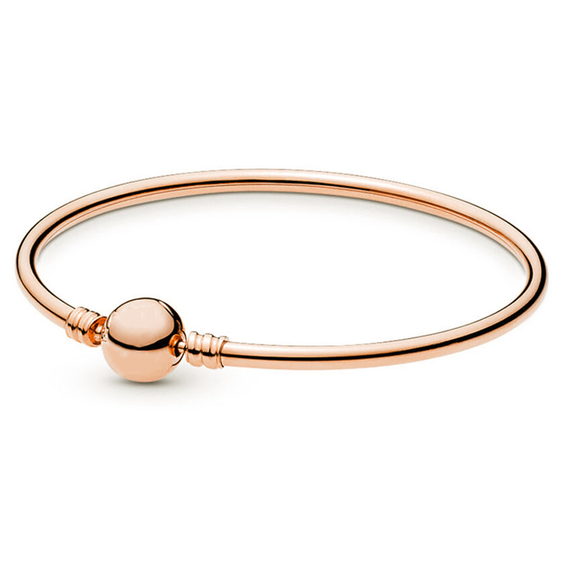 New 100% 925 Sterling Silver Wholesale Gift Women's Charm Bracelet Bangle Jewelry Making Constellation Beauty   Female Personal
