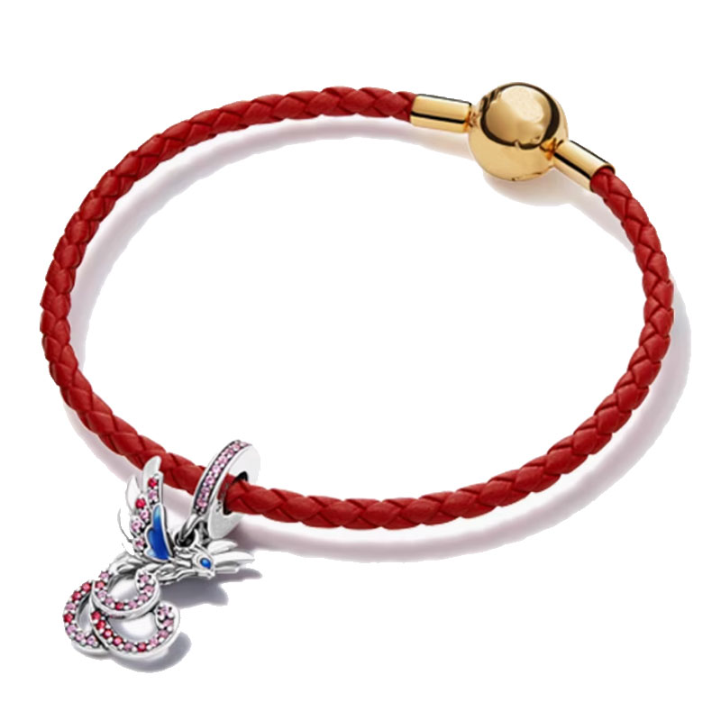 New Golden Hand Rope Chain for the Year of the Snake Women Charms Beads  Jewelry Making Dragon Phoenix cat