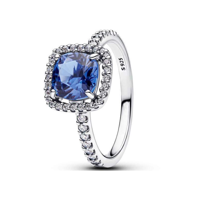 Zirconia Triple Circle Micky Head P 925 Sterling Silver Ring For Women Jewelry Wedding Engagement Girl Gift