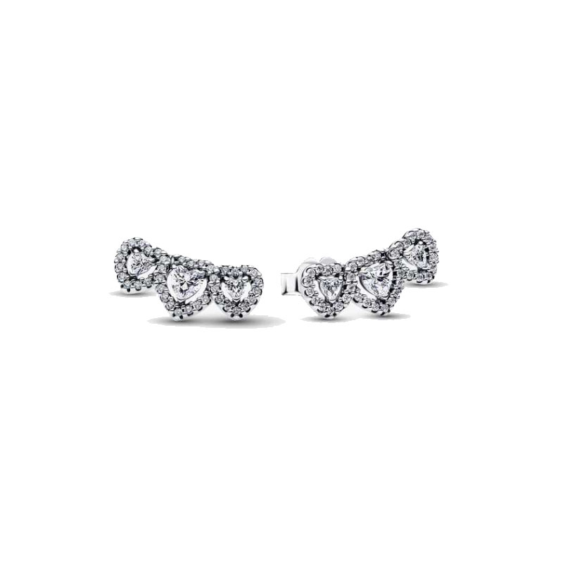 2026 New Zircon Bow Beautiful Butterfly Moon High Quality 925 Silver Earrings New Earring Accessories Gift Valentine's Day Gift