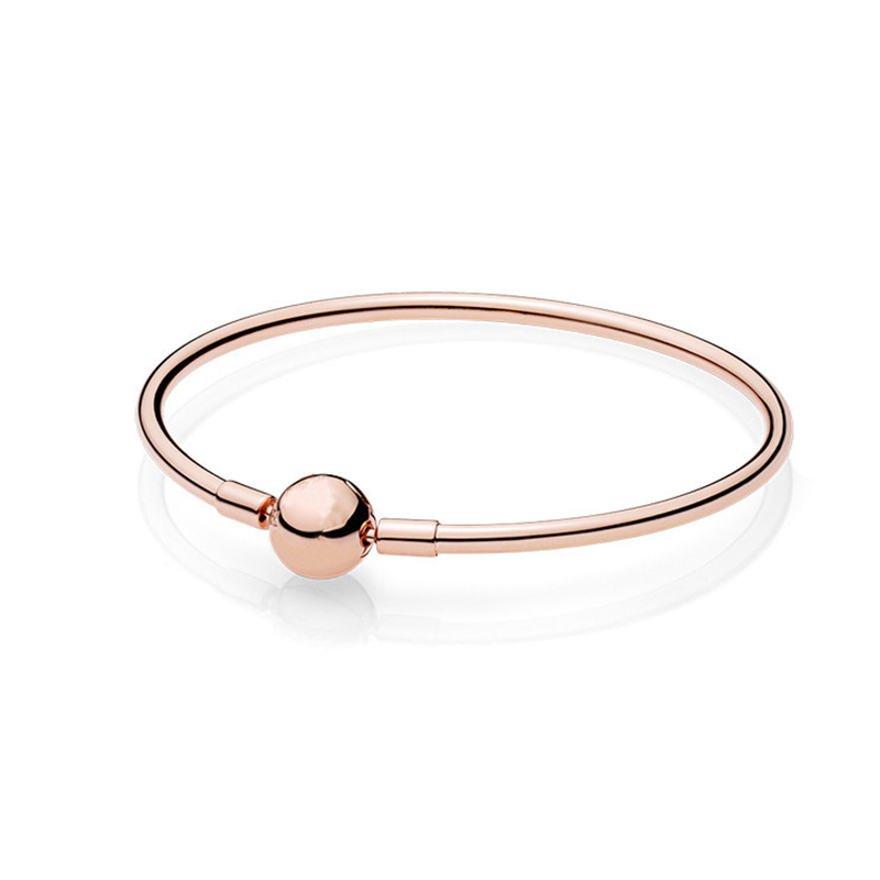 New 100% 925 Sterling Silver Wholesale Gift Women's Charm Bracelet Bangle Jewelry Making Constellation Beauty   Female Personal