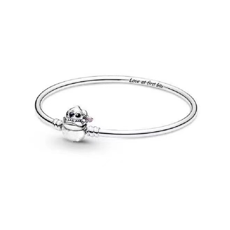 100% 925 Sterling Silver Women's Charm Bracelet Bangle Female Jewelry Making Constellation Beauty And The Beast Wholesale Gift