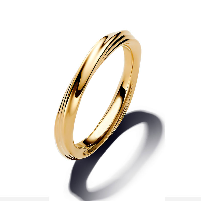 New Ring Golden color High-Quality 925 Stering Silver For Women Retro vogue Charm Jewelry love Gift Party Banquet