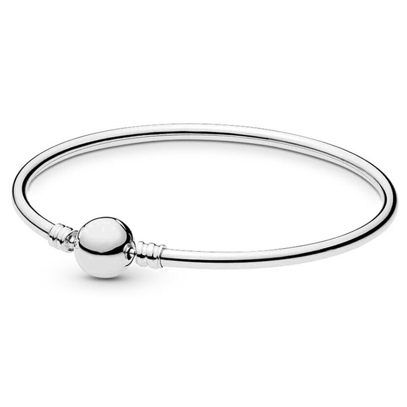 New 100% 925 Sterling Silver Wholesale Gift Women's Charm Bracelet Bangle Jewelry Making Constellation Beauty   Female Personal