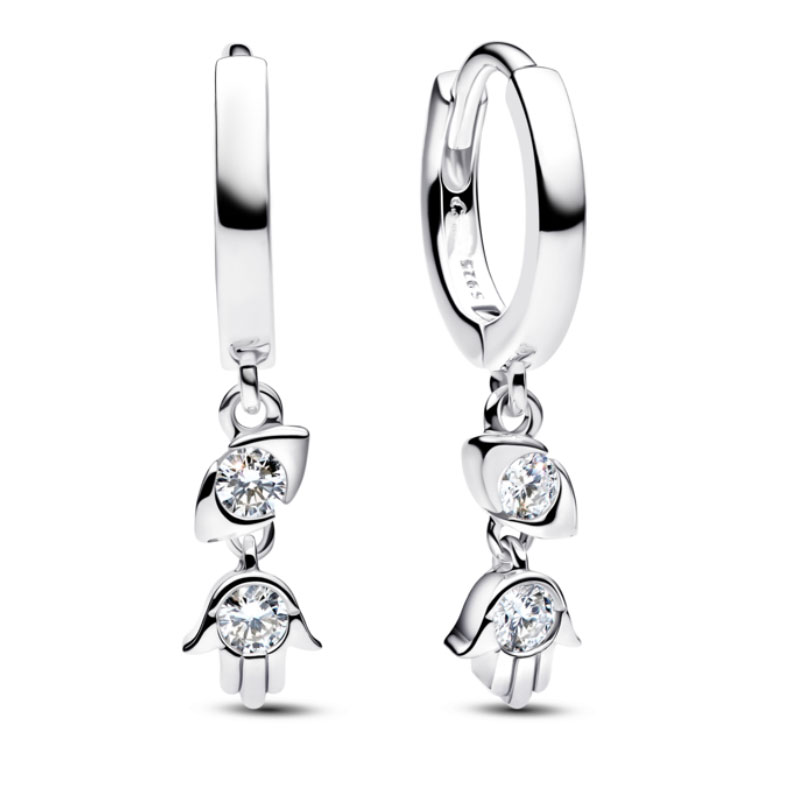 New Zircon Bow Beautiful Bees High Quality 925 Silver Earrings New Earring Accessories Gift Valentine's Day Gift