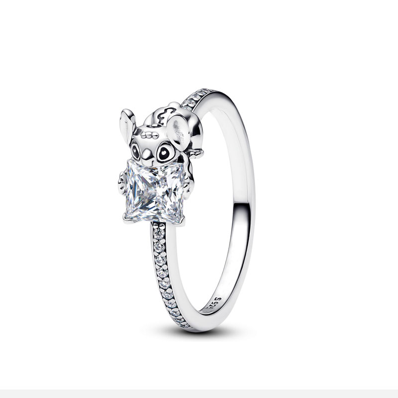New Ring Golden color High-Quality 925 Stering Silver For Women Retro vogue Charm Jewelry love Gift Party Banquet