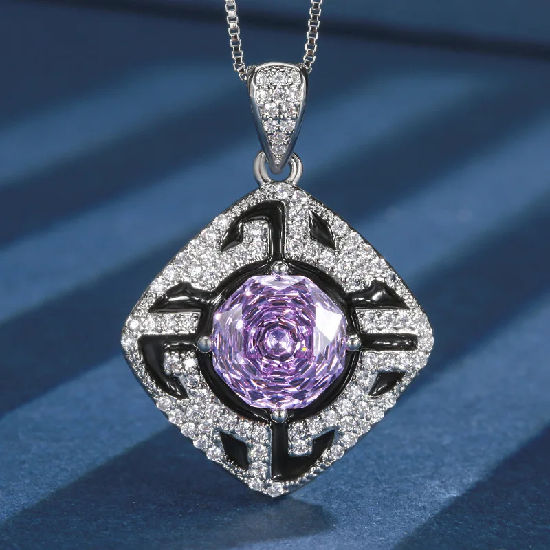 Rose Cut 10mm High Quality Zircon Round White Gold Plated Elegant Jewelry Set Bridal Wedding Trendy