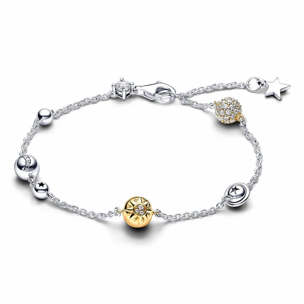 New 2023 Trend 925 Silver Zircon Bracelet Female Heart-Shaped  Women's Jewelry Valentine's Day Gift 2023 Trend Charm Man DIY