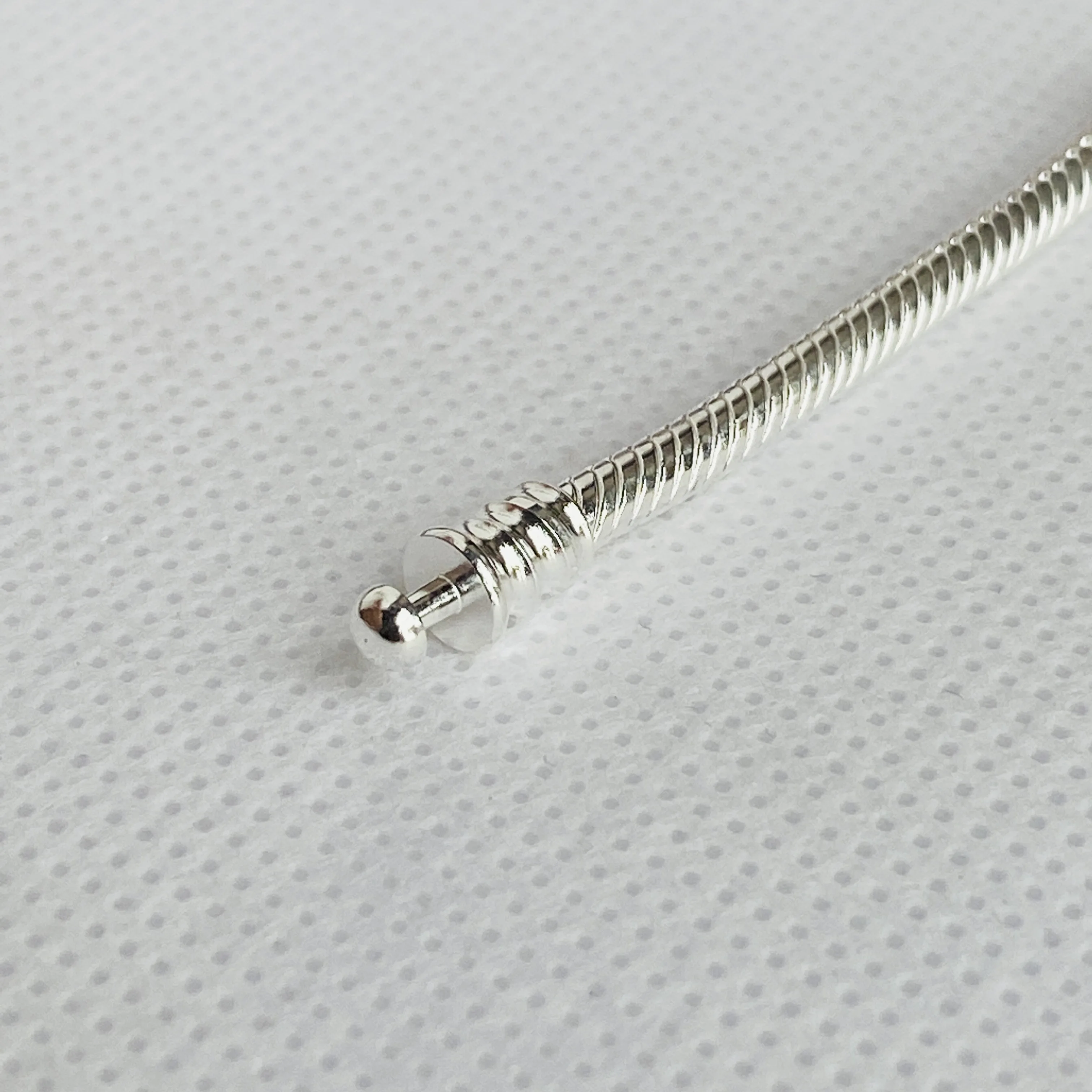 Special Offer 925 Silver Clasp Closure With Silver White Copper Alloy Snake Chain Bracelet For Women Fine Jewelry Making