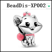 DS Dis001-030 100% 925 Sterling Silver PAN Charms Different DIS Series Beads For Making Jewelry Fit DIY Bracelet Bangle