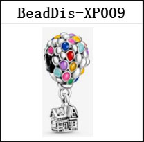 DS Dis001-030 100% 925 Sterling Silver PAN Charms Different DIS Series Beads For Making Jewelry Fit DIY Bracelet Bangle