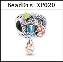 DS Dis001-030 100% 925 Sterling Silver PAN Charms Different DIS Series Beads For Making Jewelry Fit DIY Bracelet Bangle