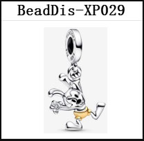 DS Dis001-030 100% 925 Sterling Silver PAN Charms Different DIS Series Beads For Making Jewelry Fit DIY Bracelet Bangle