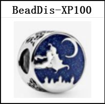 DS Dis91-120 DIS Series 100% 925 Sterling Silver Princess Skirt Series  Charms Beads For Making Jewelry Fit Valentine's Day Gifts