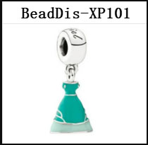 DS Dis91-120 DIS Series 100% 925 Sterling Silver Princess Skirt Series  Charms Beads For Making Jewelry Fit Valentine's Day Gifts