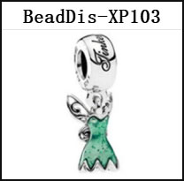 DS Dis91-120 DIS Series 100% 925 Sterling Silver Princess Skirt Series  Charms Beads For Making Jewelry Fit Valentine's Day Gifts