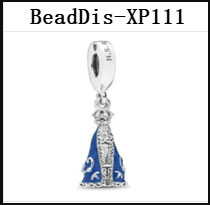 DS Dis91-120 DIS Series 100% 925 Sterling Silver Princess Skirt Series  Charms Beads For Making Jewelry Fit Valentine's Day Gifts