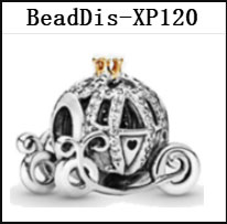 DS Dis91-120 DIS Series 100% 925 Sterling Silver Princess Skirt Series  Charms Beads For Making Jewelry Fit Valentine's Day Gifts