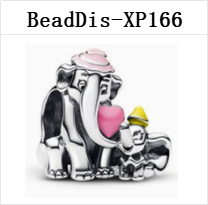 DS Dis151-180 DIS Series 100% 925 Sterling Silver Charms Beads For Making Jewelry Fit Valentine's Day Gifts