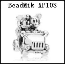 Trend DS 101-150 New Design Mik Min Mouse 100% 925 Silver Pendant Bead For Fine Jewelry Making Charm For Women Girl Gift