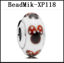 Trend DS 101-150 New Design Mik Min Mouse 100% 925 Silver Pendant Bead For Fine Jewelry Making Charm For Women Girl Gift