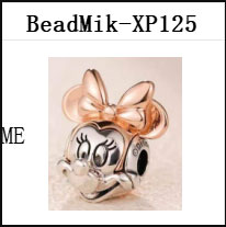 Trend DS 101-150 New Design Mik Min Mouse 100% 925 Silver Pendant Bead For Fine Jewelry Making Charm For Women Girl Gift