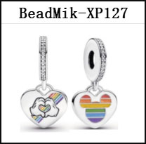 Trend DS 101-150 New Design Mik Min Mouse 100% 925 Silver Pendant Bead For Fine Jewelry Making Charm For Women Girl Gift