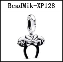 Trend DS 101-150 New Design Mik Min Mouse 100% 925 Silver Pendant Bead For Fine Jewelry Making Charm For Women Girl Gift