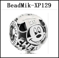 Trend DS 101-150 New Design Mik Min Mouse 100% 925 Silver Pendant Bead For Fine Jewelry Making Charm For Women Girl Gift