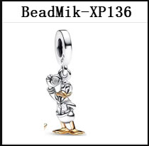 Trend DS 101-150 New Design Mik Min Mouse 100% 925 Silver Pendant Bead For Fine Jewelry Making Charm For Women Girl Gift