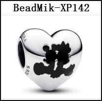 Trend DS 101-150 New Design Mik Min Mouse 100% 925 Silver Pendant Bead For Fine Jewelry Making Charm For Women Girl Gift