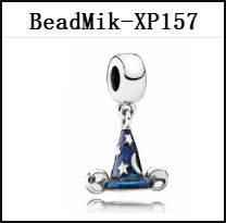 New Design DS 151-200 Mouse 100% S925 Silver Pendant Bead Charms For Fine Jewelry Making Fit Women Girl Bracelet Gift