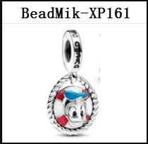 New Design DS 151-200 Mouse 100% S925 Silver Pendant Bead Charms For Fine Jewelry Making Fit Women Girl Bracelet Gift