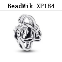 New Design DS 151-200 Mouse 100% S925 Silver Pendant Bead Charms For Fine Jewelry Making Fit Women Girl Bracelet Gift