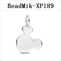 New Design DS 151-200 Mouse 100% S925 Silver Pendant Bead Charms For Fine Jewelry Making Fit Women Girl Bracelet Gift