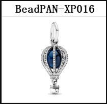 952 Silver Charm Jewelry Making Classic Glass Beads Daisy Ball Hot Air Balloon Necklace Pendant Valentine's Day Gift