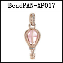 952 Silver Charm Jewelry Making Classic Glass Beads Daisy Ball Hot Air Balloon Necklace Pendant Valentine's Day Gift