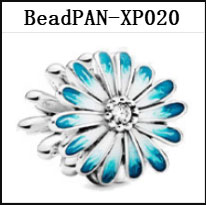 952 Silver Charm Jewelry Making Classic Glass Beads Daisy Ball Hot Air Balloon Necklace Pendant Valentine's Day Gift