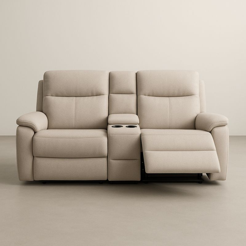 Sofa dwuosobowa z funkcją rozkładania tkanina 200x90x100 cm