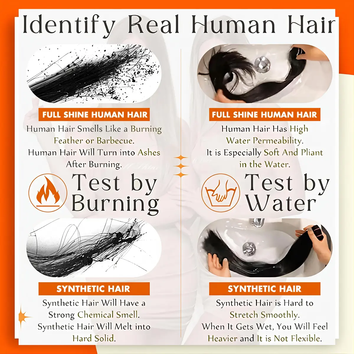 Tape-In Human Hair Extensions - Natural Straight, 20 Pcs, 50g for Women