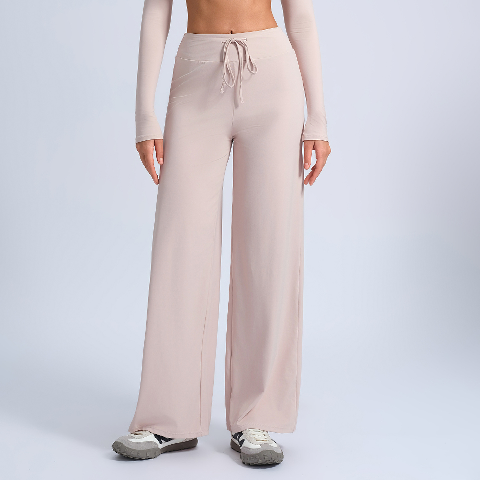 Sutterhie - Pantalon de Yoga Flare Taille Haute - Leggings de Sport Évasés avec Effet Push-up pour Fitness et Gym