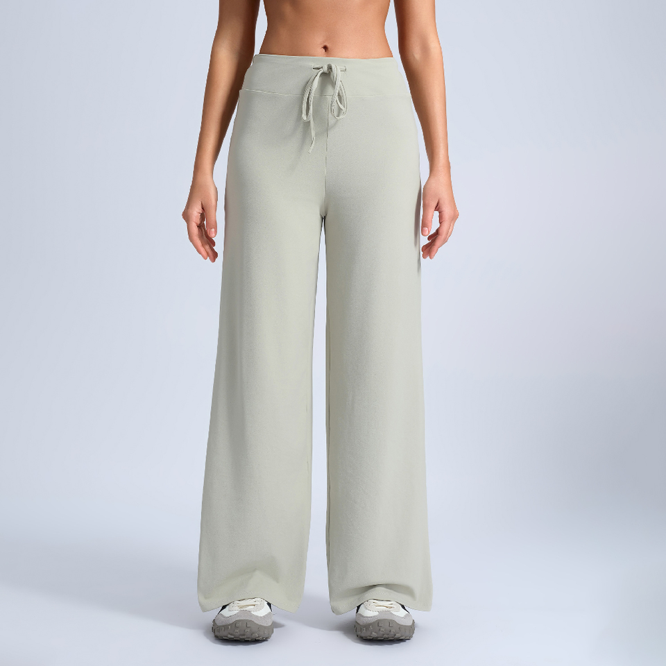 Sutterhie - Pantalon de Yoga Flare Taille Haute - Leggings de Sport Évasés avec Effet Push-up pour Fitness et Gym