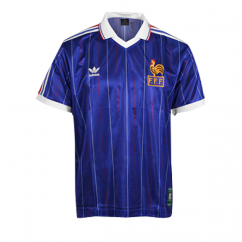 Frankreich Rertro Home Jersey 1982